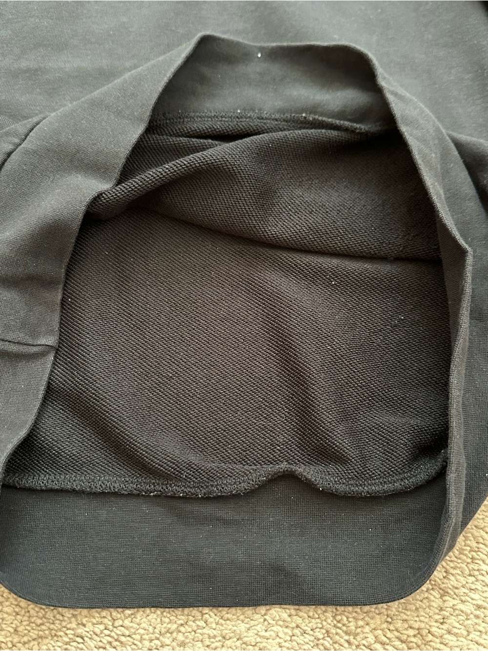 adidas Black Crewneck Sweatshirt with White Logo woman’s size small - Picture 9 of 10